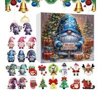Huayeex Countdown Calendar, 24 Days Vacation Countdown Calendars, Figurine Decor for Kids Teens Daily Family Activity Home Holiday Party School Classroom