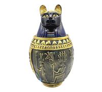 Huayeex Dog Urns - Pet Cremation Urn,Resin Base Engraved Keepsakes Coffin for Comemorative Memory Remembrance Funeral Burial Cat Death