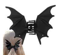 Huayeex Gothic Claw Clips | Halloween Bat Hair Claws Goth Accessories | Styling Accessories Metal Hairpin for Girls Daily Cosplay Travel Ladies Photoshoots Holiday Festival Party Parade