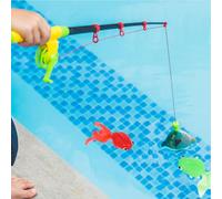 Huayeex Kids Fishing Toy - Bathroom Fishing Toys | Aquatic Life Catching Game for Bathtub Pool Swimming Pool Bathroom Beach Boys Girls