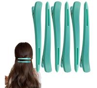 Huayeex Sectioning Hair Clips - Non-Slip Styling Clips,6x Hair Clips for Styling Sectioning, Portable Duck Bill Clips Set for Hair Styling, Hair Coloring