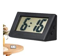 Huayeex Small Clocks For Desk - Timer Clock for Desk Accessories - Digital Small Clock, Portable Desktop Ornament, Electric Clocks for Classroom Supplies, Battery Operated