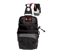 Huayeex Tool Bag Belt - Utility Belt Tool Holder Bag - Waterproof Heavy-Duty Adjustable Fanny Pack for Construction Garden Repair Maintenance Electrical Work Professional Use Home
