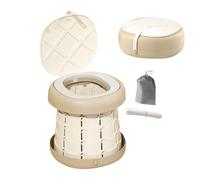 Huayeex Travel Potty for Car,Foldable Toilet | Non-Slip Toilet Trainer with Trash Bag for Boys Girls Kids Camping Playground Hotel Park Travel