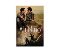 HUAYEQWHELH Ali And Nino Posters Aesthetic Wall Art Decorative Painting Poster Decor Vintage Canvas for Living Room Bed Room 20x30inch(50x75cm) Unframe-style