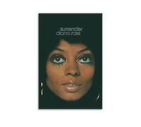 HUAYEQWHELH Diana Ross Surrender Posters Aesthetic Wall Art Decorative Painting Poster Decor Vintage Canvas for Living Room Bed Room 12x18inch(30x45cm) Unframe-style