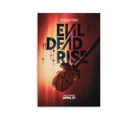 HUAYEQWHELH Evil Dead Rise Posters Aesthetic Wall Art Decorative Painting Poster Decor Vintage Canvas for Living Room Bed Room 12x18inch(30x45cm) Unframe-style