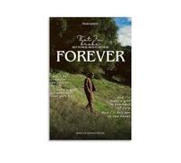 HUAYEQWHELH Forever Noah Kahan Posters Aesthetic Wall Art Decorative Painting Poster Decor Vintage Canvas for Living Room Bed Room 12x18inch(30x45cm) Unframe-style