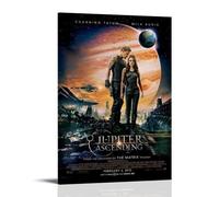 HUAYEQWHELH Jupiter Ascending Posters Aesthetic Wall Art Decorative Painting Poster Decor Vintage Canvas for Living Room Bed Room 20x30inch(50x75cm) Frame-style