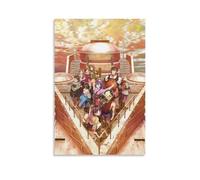 HUAYEQWHELH Kabaneri of The Iron Fortress Anime Posters Aesthetic Wall Art Decorative Painting Poster Decor Vintage Canvas for Living Room Bed Room 16x24inch(40x60cm) Unframe-style