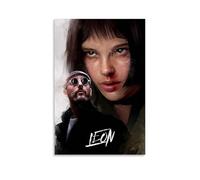 HUAYEQWHELH Léon The Professional Posters Aesthetic Wall Art Decorative Painting Poster Decor Vintage Canvas for Living Room Bed Room 24x36inch(60x90cm) Unframe-style