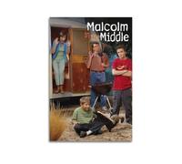 HUAYEQWHELH Malcolm In The Middle Posters Aesthetic Wall Art Decorative Painting Poster Decor Vintage Canvas for Living Room Bed Room 08x12inch(20x30cm) Unframe-style