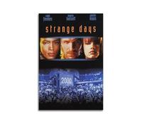 HUAYEQWHELH Strange Days Posters Aesthetic Wall Art Decorative Painting Poster Decor Vintage Canvas for Living Room Bed Room 08x12inch(20x30cm) Unframe-style