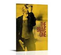 HUAYEQWHELH The Brave One Posters Aesthetic Wall Art Decorative Painting Poster Decor Vintage Canvas for Living Room Bed Room 16x24inch(40x60cm) Frame-style