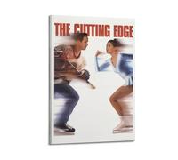 HUAYEQWHELH The Cutting Edge Movie Posters Aesthetic Wall Art Decorative Painting Poster Decor Vintage Canvas for Living Room Bed Room 24x36inch(60x90cm) Frame-style