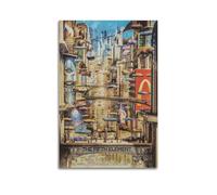 HUAYEQWHELH The Fifth Element Posters Aesthetic Wall Art Decorative Painting Poster Decor Vintage Canvas for Living Room Bed Room 08x12inch(20x30cm) Unframe-style
