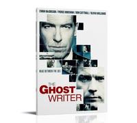 HUAYEQWHELH The Ghost Writer Posters Aesthetic Wall Art Decorative Painting Poster Decor Vintage Canvas for Living Room Bed Room 20x30inch(50x75cm) Frame-style