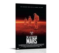HUAYEQWHELH The Last Days on Mars Posters Aesthetic Wall Art Decorative Painting Poster Decor Vintage Canvas for Living Room Bed Room 24x36inch(60x90cm) Frame-style