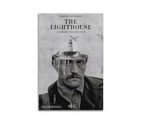 HUAYEQWHELH The Lighthouse Posters Aesthetic Wall Art Decorative Painting Poster Decor Vintage Canvas for Living Room Bed Room 24x36inch(60x90cm) Unframe-style