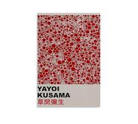 HUAYEQWHELH Yayoi Kusama Posters Aesthetic Wall Art Decorative Painting Poster Decor Vintage Canvas for Living Room Bed Room 08x12inch(20x30cm) Unframe-style