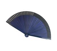 HUAYIFN Portable Folding Fan with Frame for Manual, Blue | Portable Design for On-the-Go Carrying, Manual Cooling, Home Display and Creative Photography