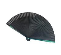 HUAYIFN Portable Folding Fan with Frame for Manual, Green | Portable Design for On-the-Go Carrying, Manual Cooling, Home Display and Creative Photography
