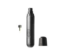 HuayoRong Dog Nail Grinder for Anxious Dogs, Quiet Grinder with LED Light & 5 Speeds, Stress-Free Painless Nail Trimmer (Black)