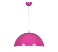 HUAYUSEDF Industrial Retro Metal Pendant Lamp Chandelier Hanging Lighting Ceiling Fixture Classic for Kitchen Island Indoor(Purple,30cm)