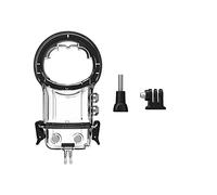 HUAYUWA 30M Dive Case with Silicon Lens Cap for Insta360 X3 Action Camera Waterproof Housing with Bracket Accessories 98FT Underwater Photography Housing for Insta 360 One X3 Diving Case