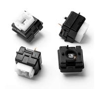 HUAYUWA 4Pcs Black Keyboard Switch Button Keys Shaft Replacement, for Logitech G810 G910 G413 G513 Pro Mechanical Keyboard