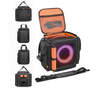 HUAYUWA Speaker Carry Case Storage Tote Bag Compatible with JBL PartyBox Encore Essential 2/1, Protable Party Speaker & Accessories Travel Dust Cover Protective Case Shoulder Bag