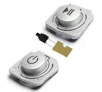 HUAYUWA Washer Start Pause Button/Switch Power Drive Button Replacement Compatible with LG WD-N10240D/T12360D/A12355DS, Washing Machine Repair Parts Accessories (1* Start Button + 1* Power Button Kit)