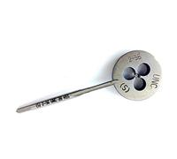 HUAZHICHUN 1PC 2-56 UNC Tap + 1PC 2-56 UNC Die, HSS Tap and Die Set Right Hand Tap