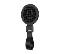 HUAZHYON Magnetic Suction Cup Phone Mount Fit for Magnetic suction Case & iPhone, Universal Silicone Holder Sticks to Mirror/Smooth Surfaces - 360° Rotating Hands-Free for Selfies (Black)