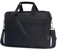 Huaziva Laptop Shoulder Bag 17 17.3 Inch, Messenger Bag Carrying Case Sleeve Waterproof Briefcase with Padded Strap For 17 17.3 Inch HP Lenovo Dell Acer ASUS Laptop Notebook, Black