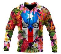 HuazomeeHZM Death Skeleton Tattoo 3D Printed Fashion Hoodie Men's Sweatshirt Unisex Zip Pullover Casual Jacket Tracksuit