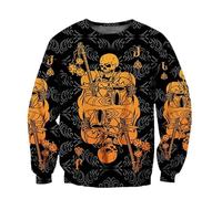 HuazomeeHZM Death Skeleton Tattoo 3D Printed Fashion Hoodie Men's Sweatshirt Unisex Zip Pullover Casual Jacket Tracksuit