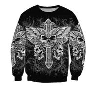 HuazomeeHZM Death Skeleton Tattoo 3D Printed Fashion Hoodie Men's Sweatshirt Unisex Zip Pullover Casual Jacket Tracksuit