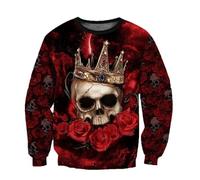 HuazomeeHZM Death Skeleton Tattoo 3D Printed Fashion Hoodie Men's Sweatshirt Unisex Zip Pullover Casual Jacket Tracksuit
