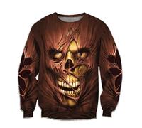 HuazomeeHZM Gothic Skeleton and Angels 3D Printed Autumn Fashion Mens Hoodie Unisex Sweatshirt Streetwear Casual Jacket Tracksuit