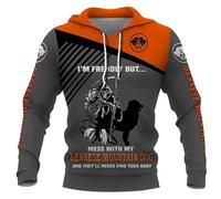 HuazomeeHZM Great Dane Paws/Rottweiler Paws/Pit Bull Paws 3D Printed Hoodie Women Men Pullover Streetwear Tracksuit Love Dog Gift