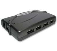 HUB, 4 PORT, USB2.0, EXTERNAL NLUSB2-222 (NEWLINK) Qty X 1
