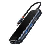 Hub 6in1 Baseus AcmeJoy USB-C to 2xUSB 3.0 + USB 2.0 + USB-C PD + HDMI + RJ45