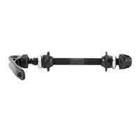 Hub Axle Hollow Front Axle 108mm Quick Release Front Wheel 145mm Set Bike Accessory High Quality Steel Durable Mountain Bike Repair Cycling Equipment