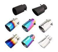 Hub Bore Automobile tail throat stainless steel muffler tail throat tail gas cover exhaust pipe modification special tail throat tail gas Wheels Spacer(1)