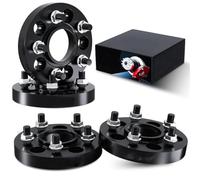 Hub Bore Spacer Shims For Puma 2019-2025 | 2/4PCS Hubcentric Wheel Spacers 5x108 63.4 M12x1.5 Flange Plate Aluminum Hub Adapter(4 Pcs,15mm)