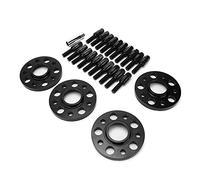 Hub Bore Wheel Adapter, M14x1.5 High Strength Wheel Spacer Kit 15mm 4PCS T6 Aluminum Alloy Replacement for ALLROAD 2013-2020 for Vehicle Modification(black)