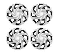 Hub Cap Wheel Hub Cap Cover 4Pcs Set Easy Installation Durable ABS Material 15 Inch Universal Fit for Cars Trucks Steel Wheels Seat 500 V40 Clio 208