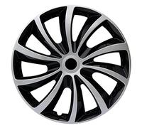 Hub caps, Automotive 15 Inch Universal Hubcap Wheel Covers for Cars,4 Pcs(Silver)