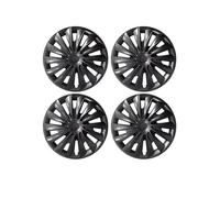 Hub Caps Covers 4PCS For Tesla For Model 3 For Highland (2023-2025) 18 Inch Right＆Left Hubcaps Storm Style Replacement Accessories Wheel Cover(Blade Black)